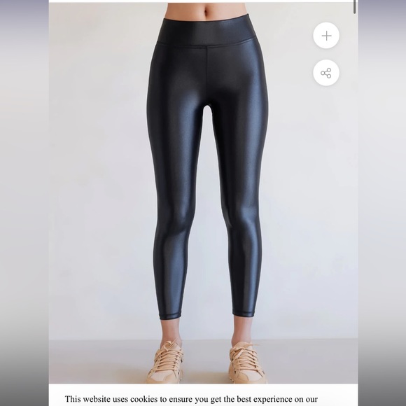 Carbon38 Pants - Carbon38 Takara Shine Regular Rise 7/8 Leggings